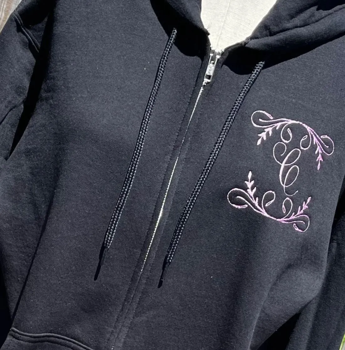 Monogram Wreath Hoodie