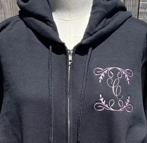 Monogram Wreath Hoodie