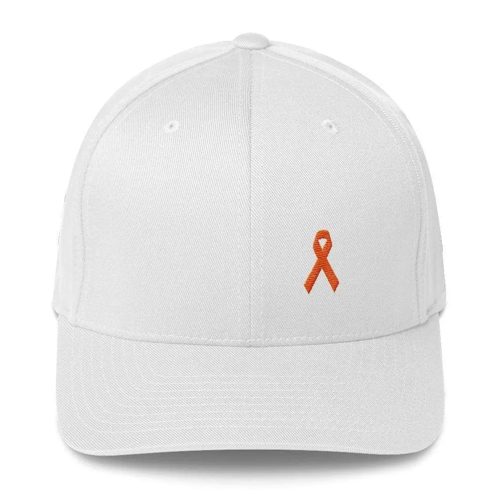 MS Awareness Fitted Baseball Hat with Flexfit