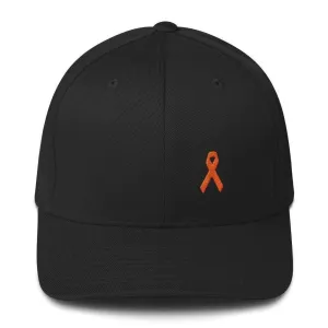 MS Awareness Fitted Baseball Hat with Flexfit