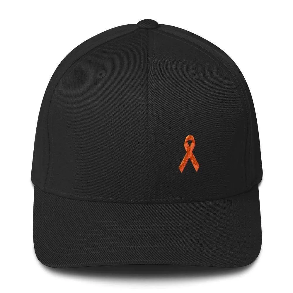 MS Awareness Fitted Baseball Hat with Flexfit