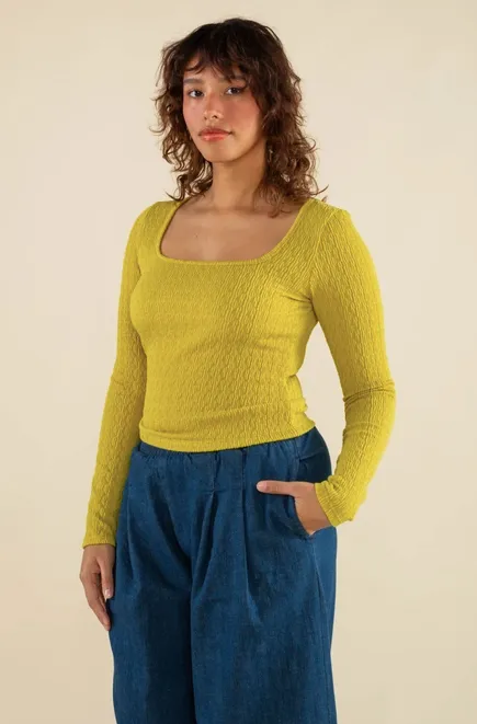 Murphy Square Neck Top