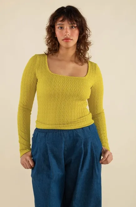 Murphy Square Neck Top