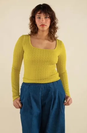Murphy Square Neck Top