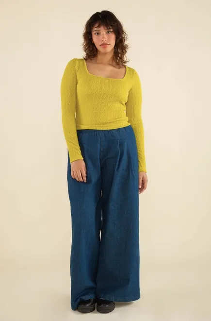Murphy Square Neck Top
