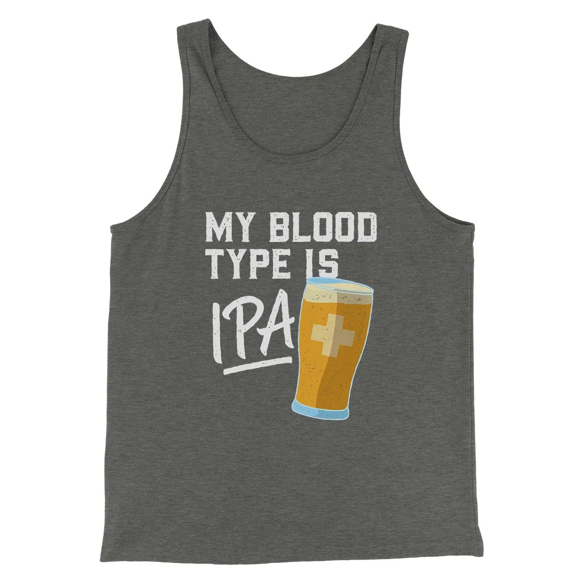 My Blood Type Is IPA Men/Unisex Tank