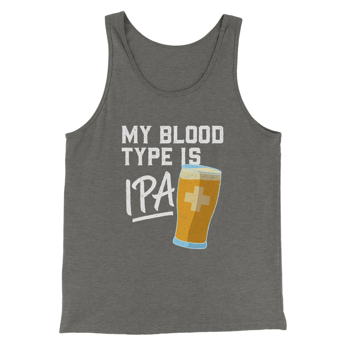 My Blood Type Is IPA Men/Unisex Tank
