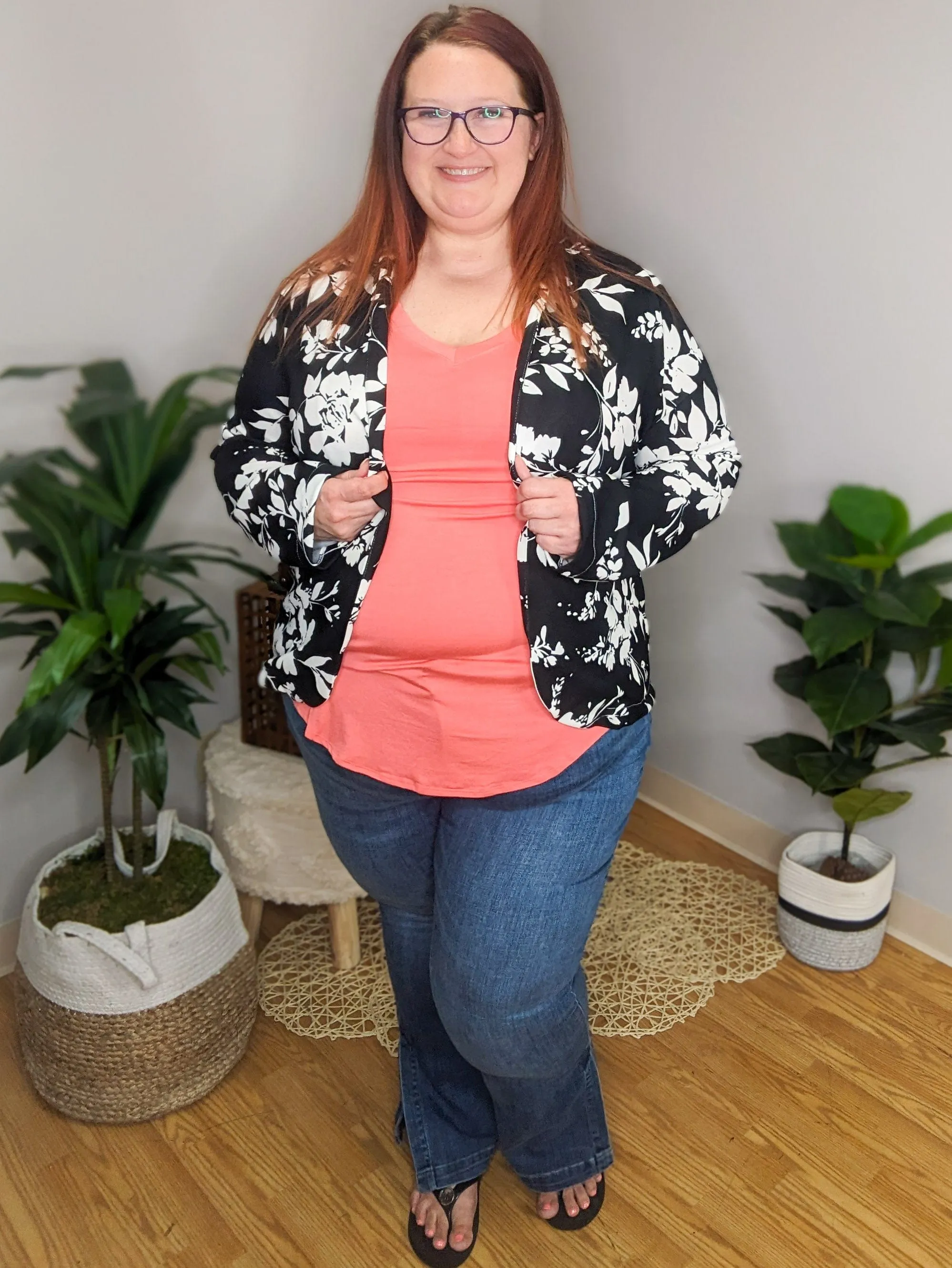 Myra Luxe Vneck Scoop Hem Tank (lots of colors!)
