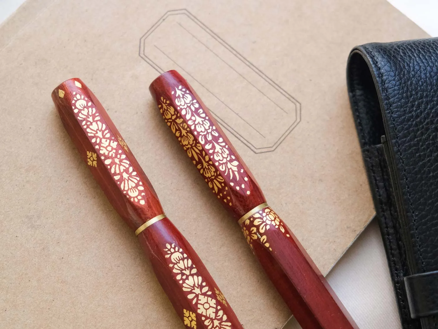 Nam Jai Urushi: Falling Lotus - Red
