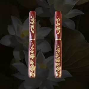 Nam Jai Urushi: Falling Lotus - Red