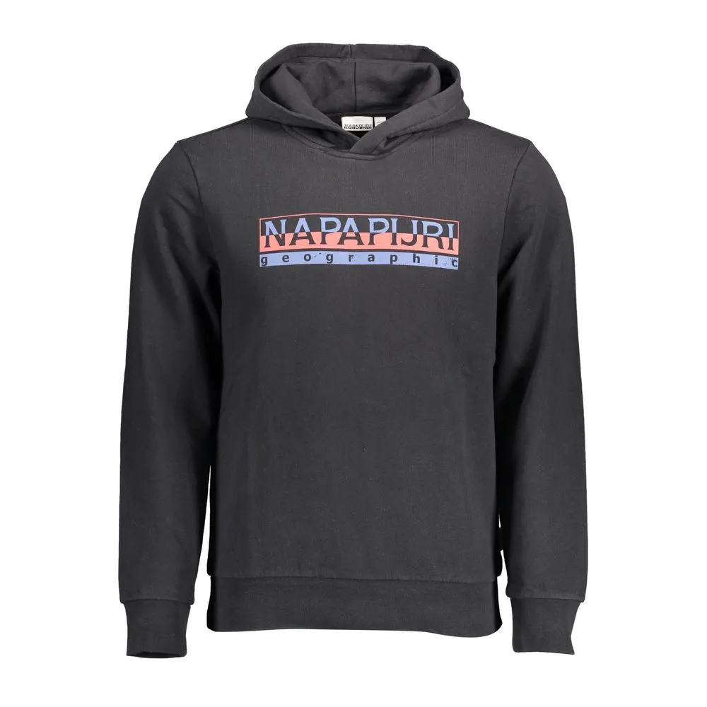 Napapijri Black Cotton Men Sweater