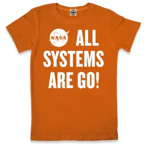 NASA All Systems Are A Go Men's Tee