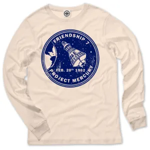 NASA Friendship 7 (Project Mercury) Logo Men's Long Sleeve Tee