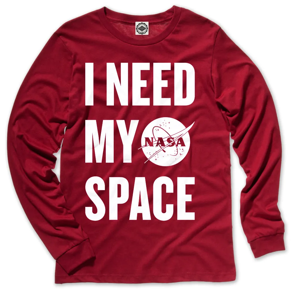 NASA I Need My Space Men's Long Sleeve Tee