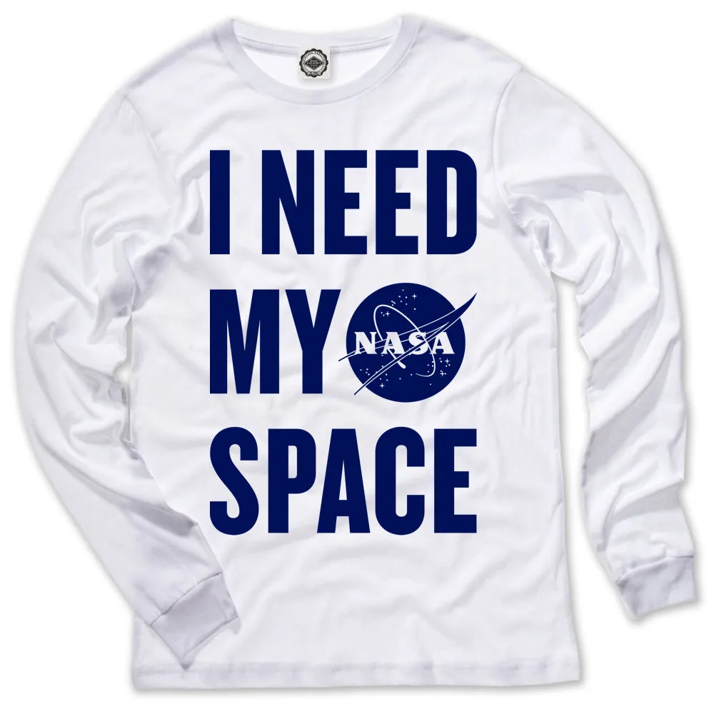 NASA I Need My Space Men's Long Sleeve Tee