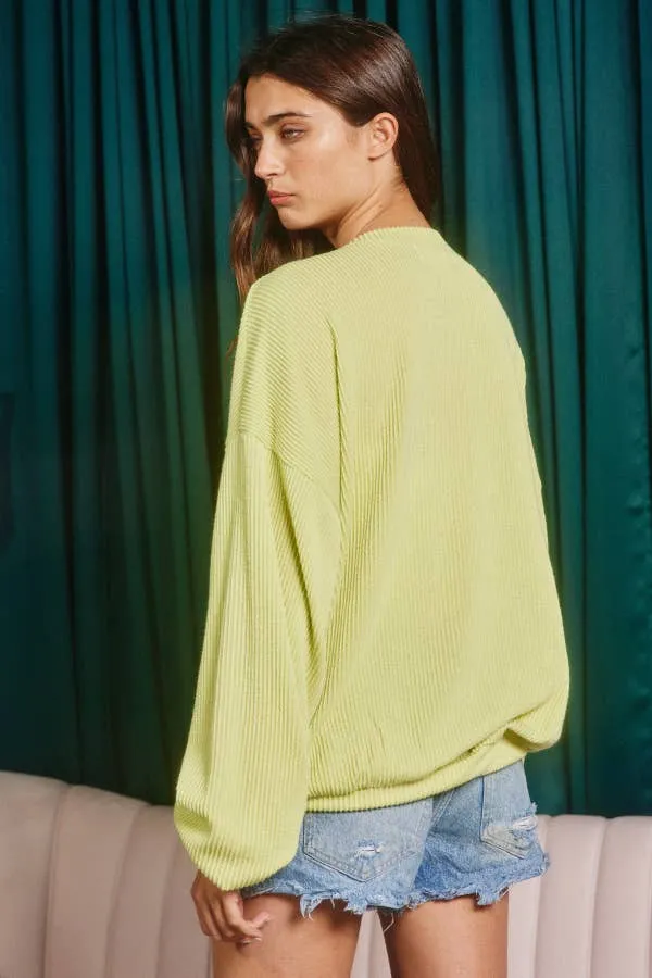 'NASHIVILLE' Oversize Graphic Sweatshirt