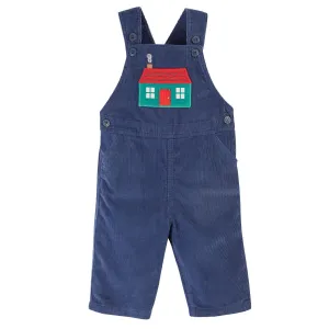 Navy Blue / Winter Cottage Durgan Cord Dungarees - 1 Left Size 2-3 years