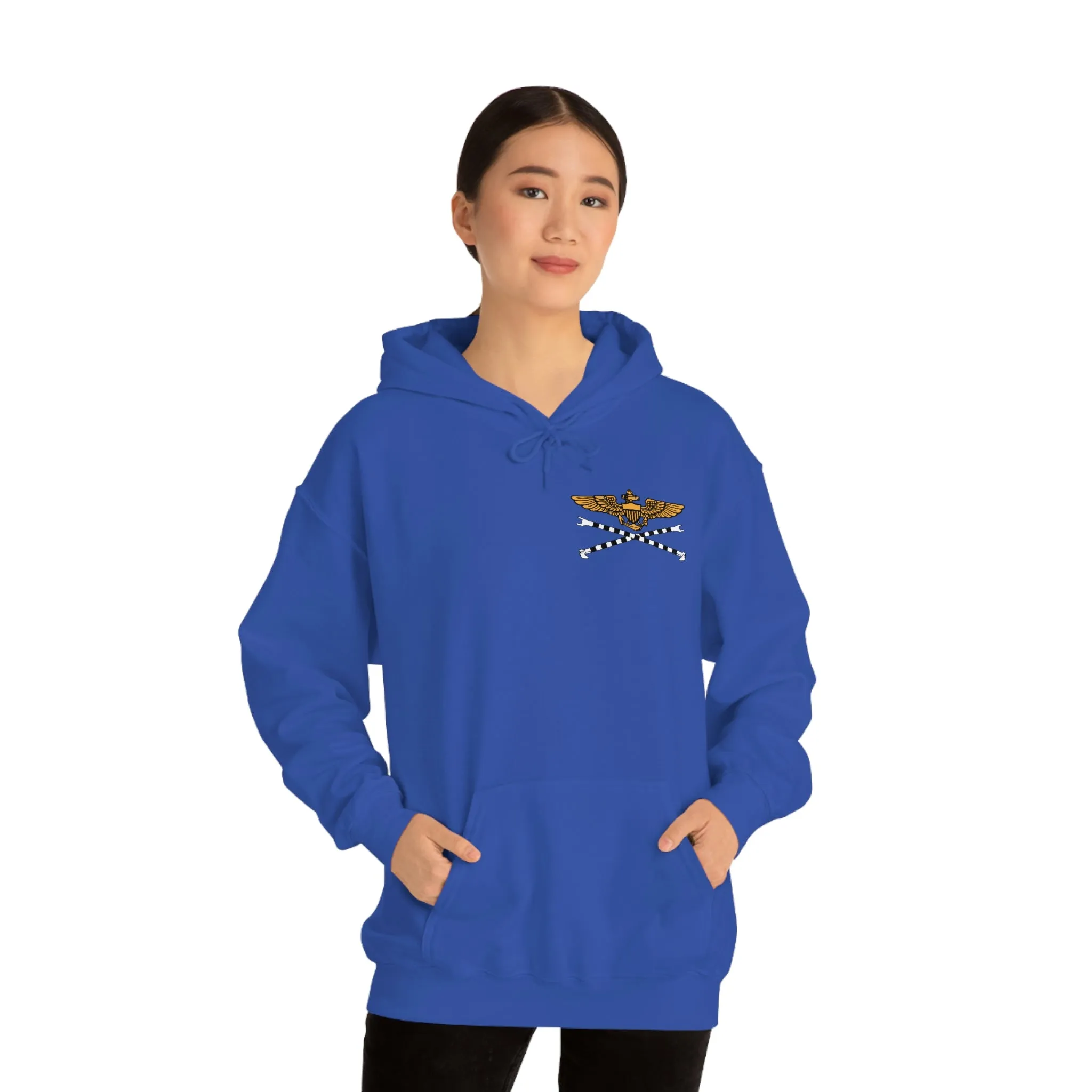 Navy Tailhook SHB Unisex Heavy Hooded Sweatshirt