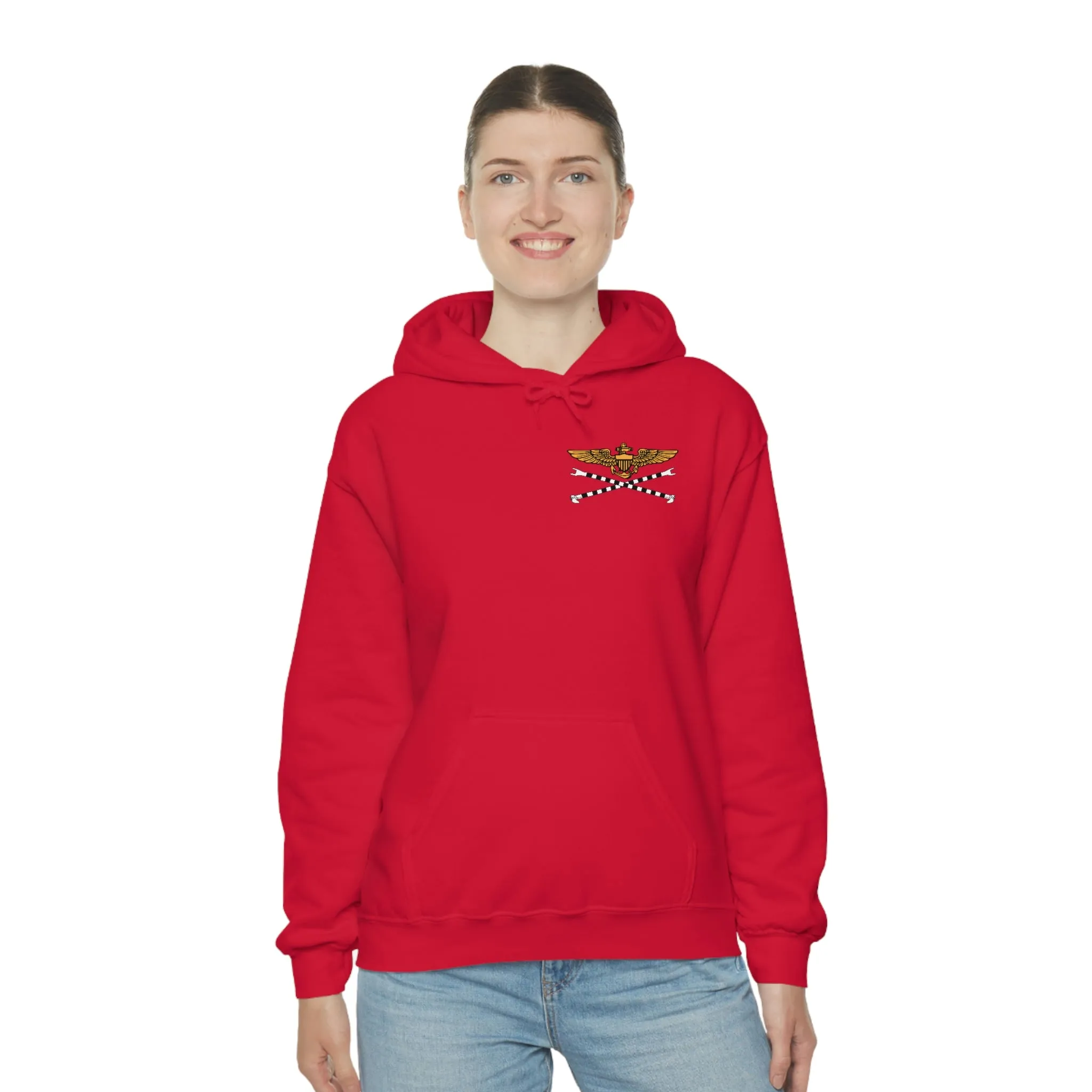 Navy Tailhook SHB Unisex Heavy Hooded Sweatshirt