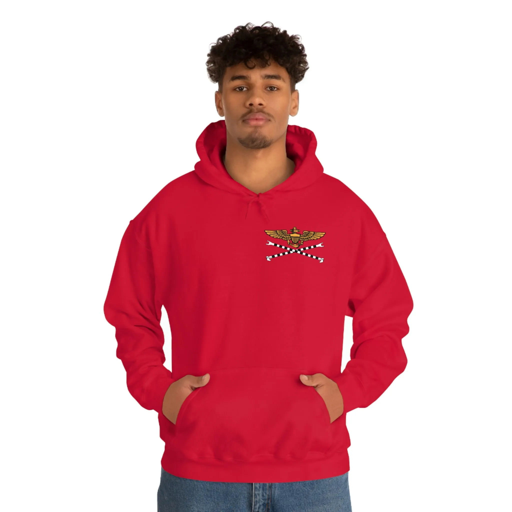 Navy Tailhook SHB Unisex Heavy Hooded Sweatshirt