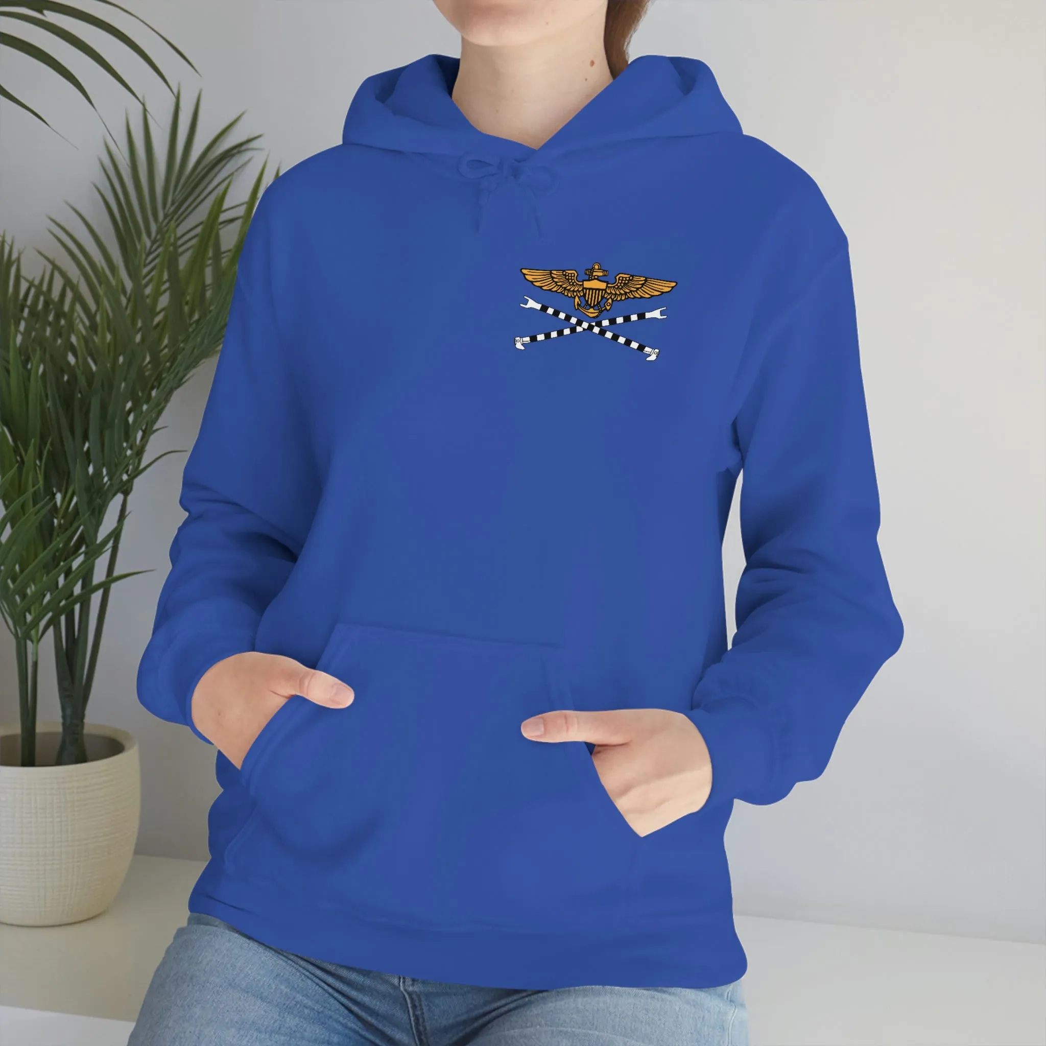 Navy Tailhook SHB Unisex Heavy Hooded Sweatshirt