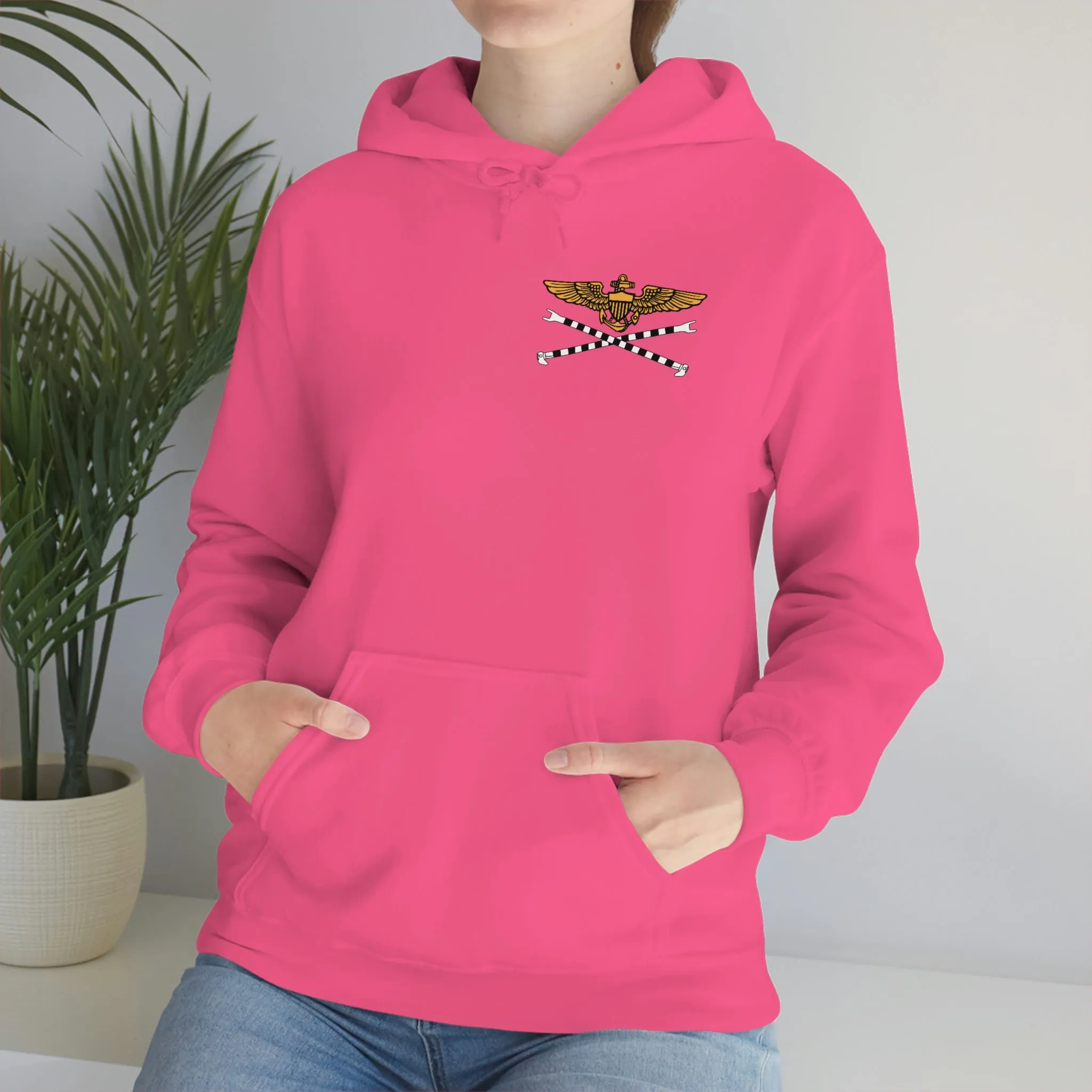 Navy Tailhook SHB Unisex Heavy Hooded Sweatshirt