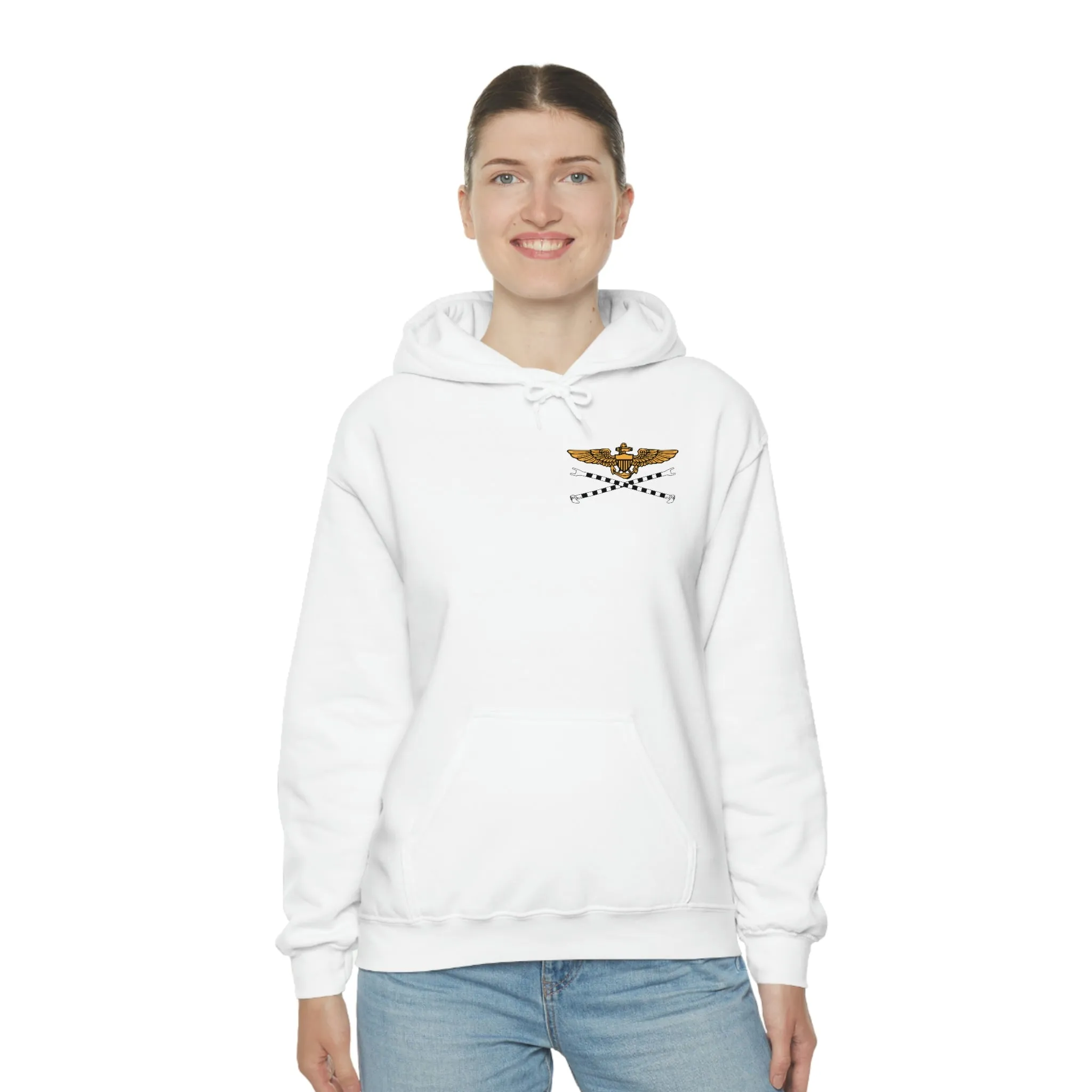 Navy Tailhook SHB Unisex Heavy Hooded Sweatshirt