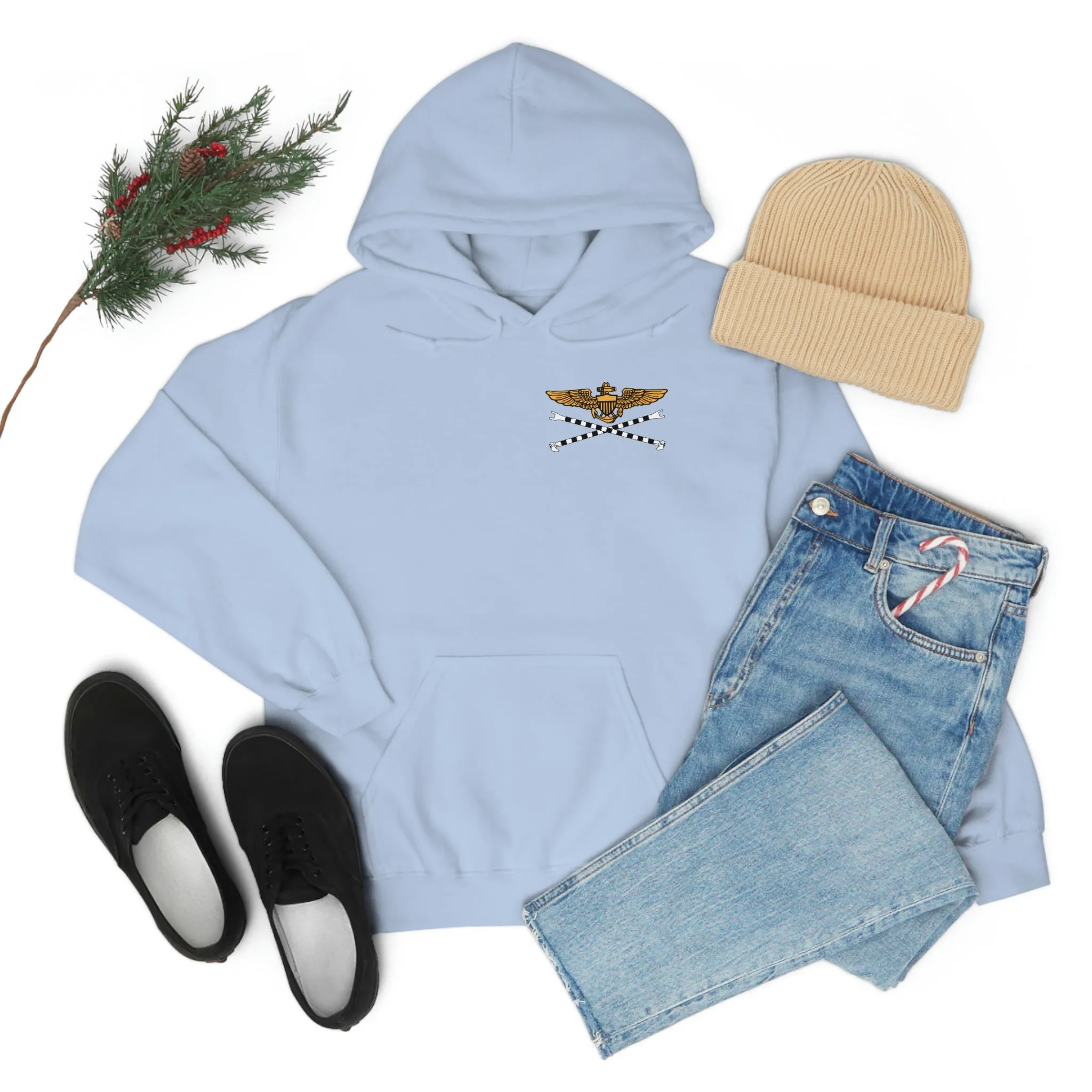 Navy Tailhook SHB Unisex Heavy Hooded Sweatshirt