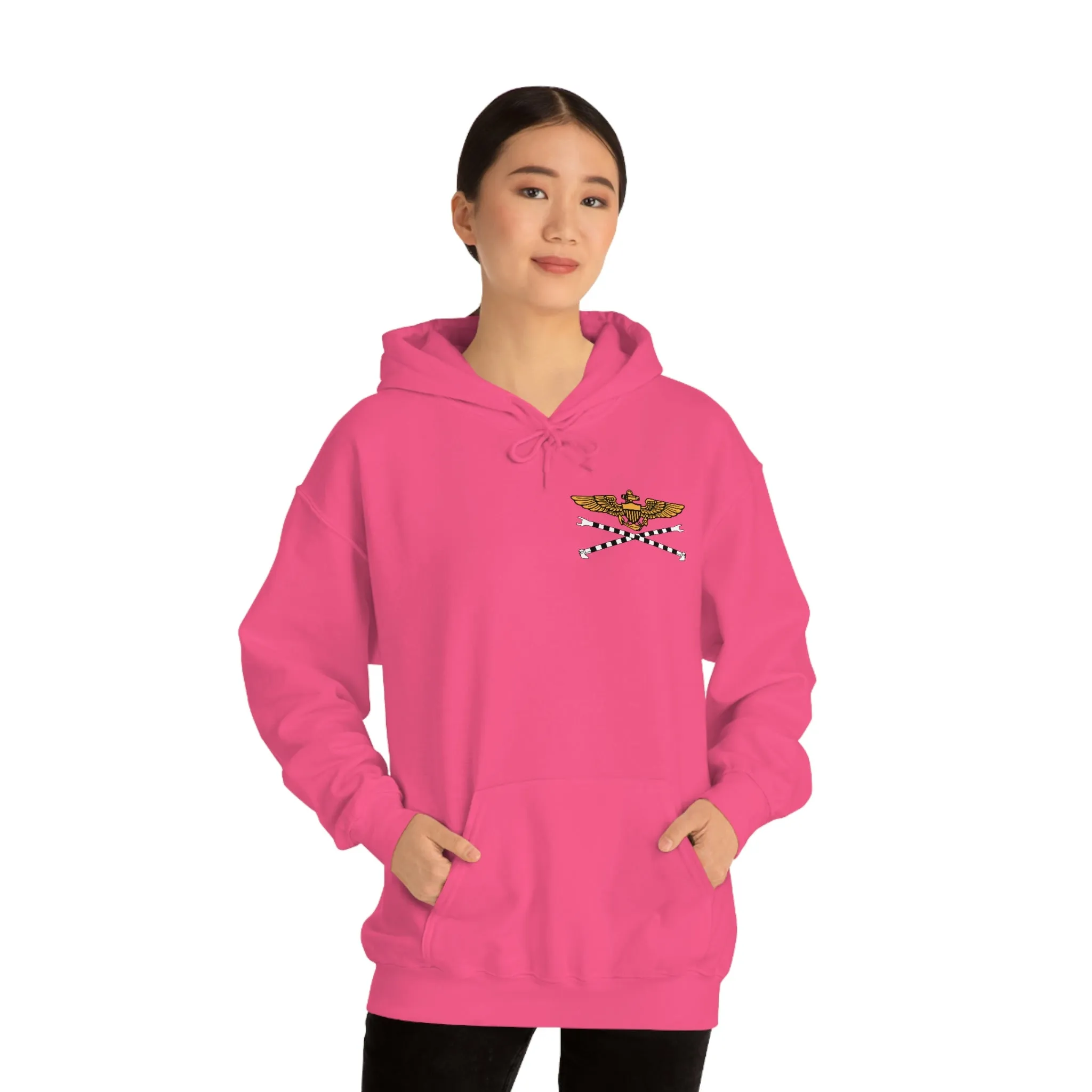 Navy Tailhook SHB Unisex Heavy Hooded Sweatshirt