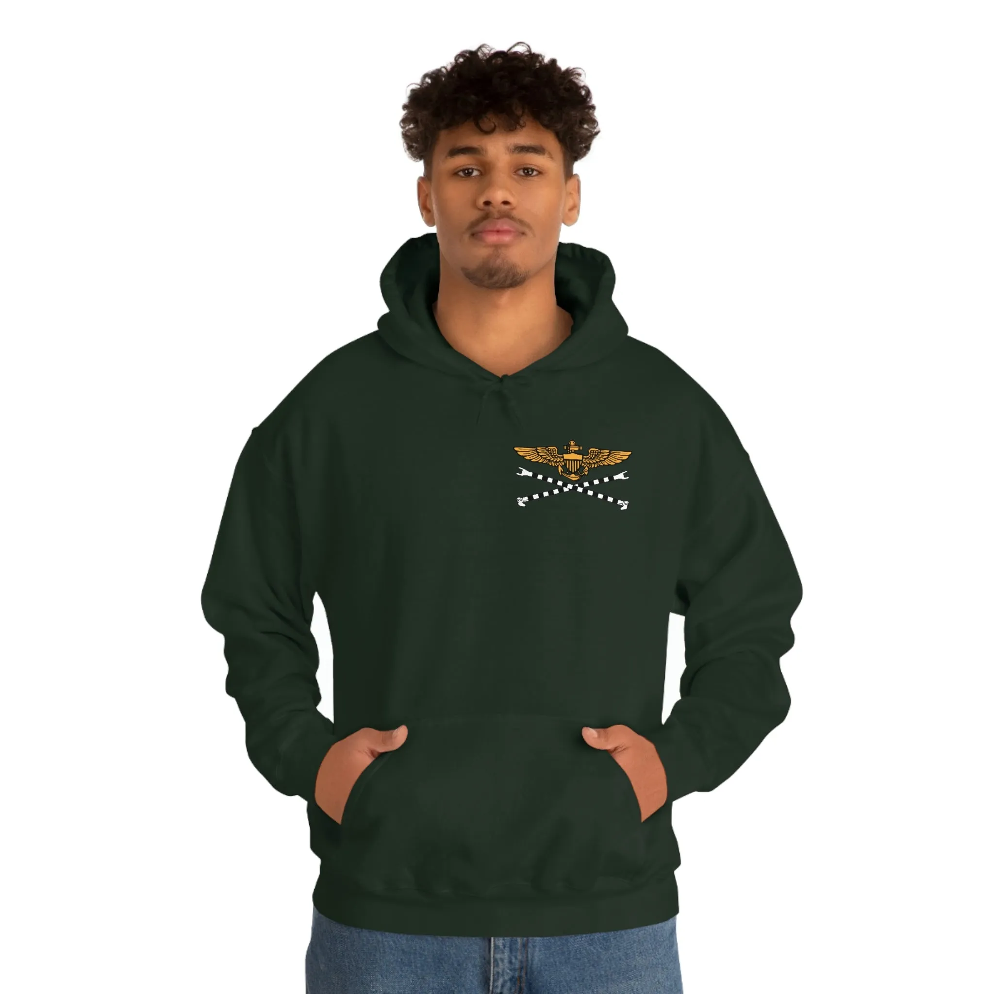 Navy Tailhook SHB Unisex Heavy Hooded Sweatshirt