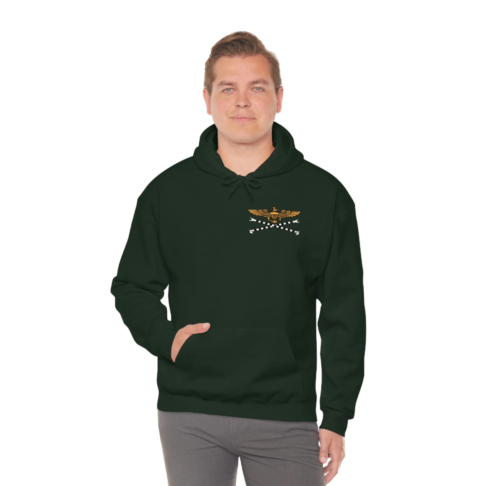Navy Tailhook SHB Unisex Heavy Hooded Sweatshirt