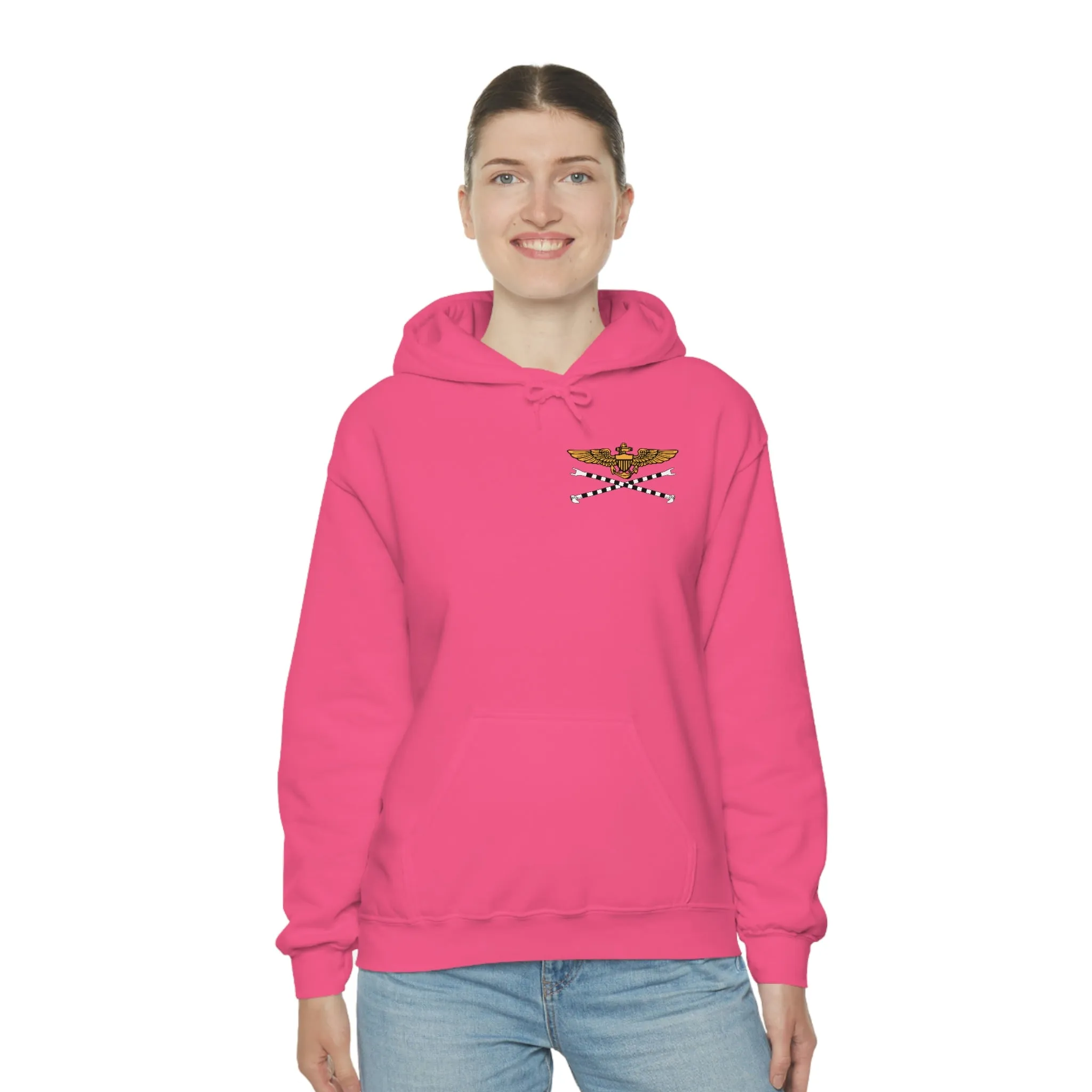 Navy Tailhook SHB Unisex Heavy Hooded Sweatshirt
