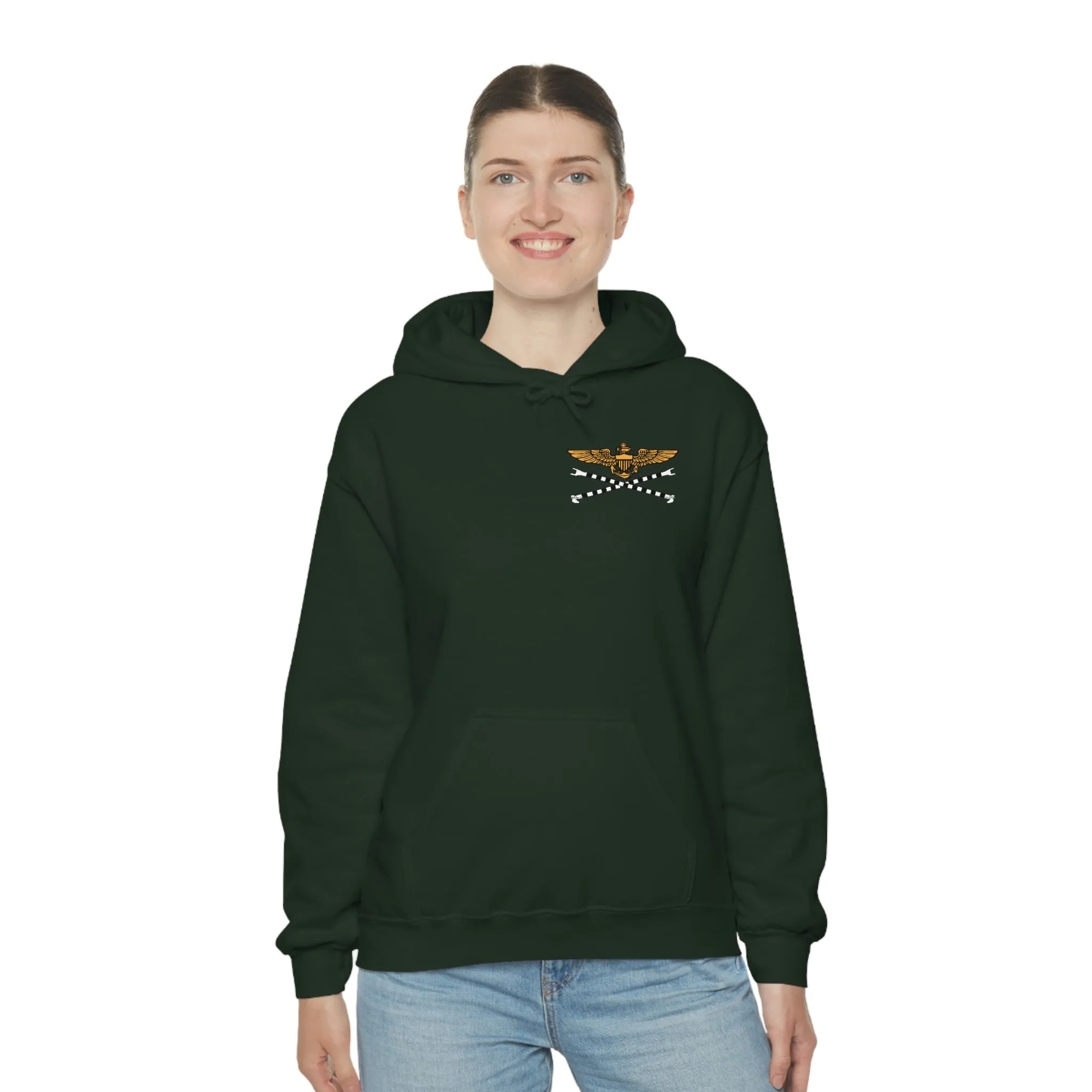 Navy Tailhook SHB Unisex Heavy Hooded Sweatshirt
