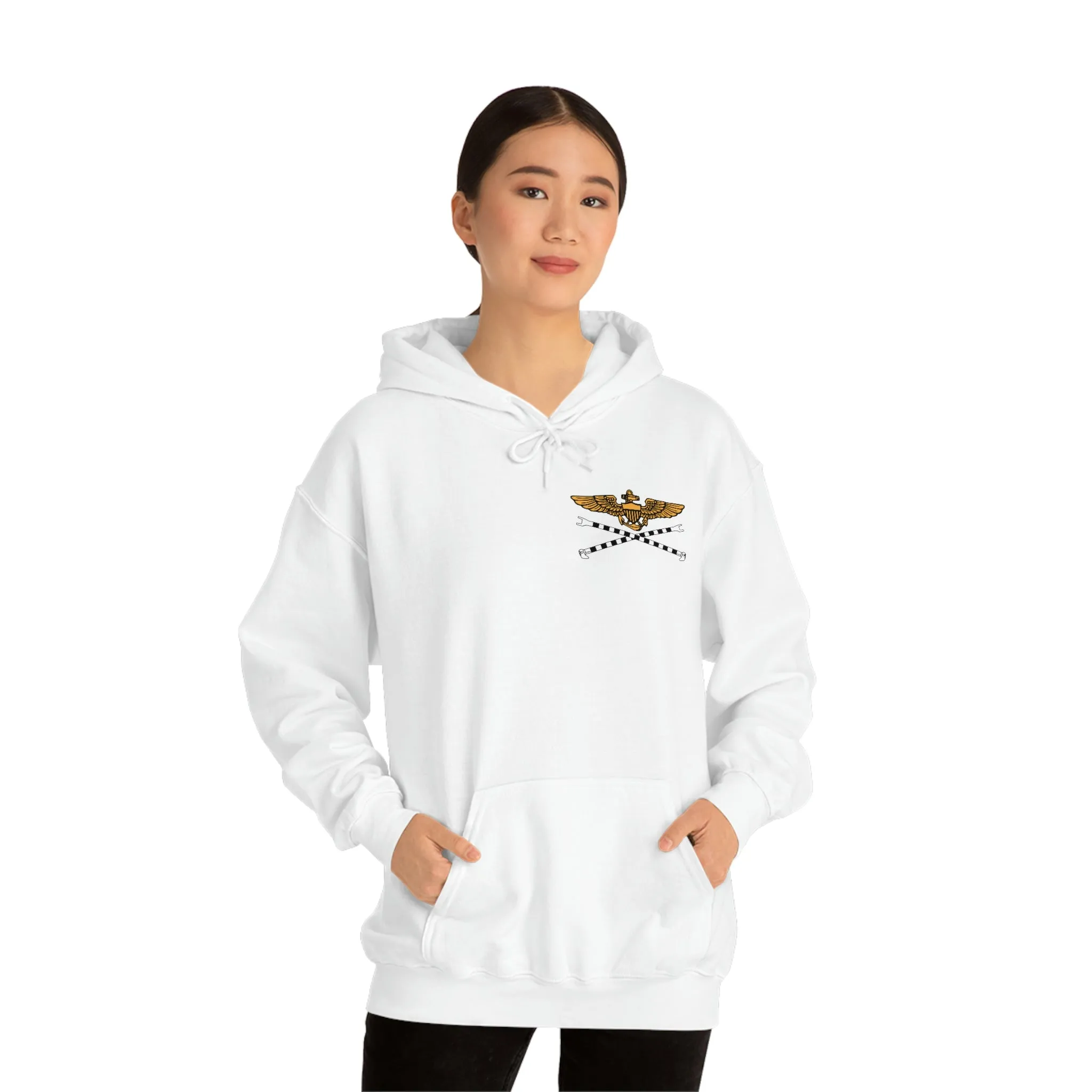 Navy Tailhook SHB Unisex Heavy Hooded Sweatshirt