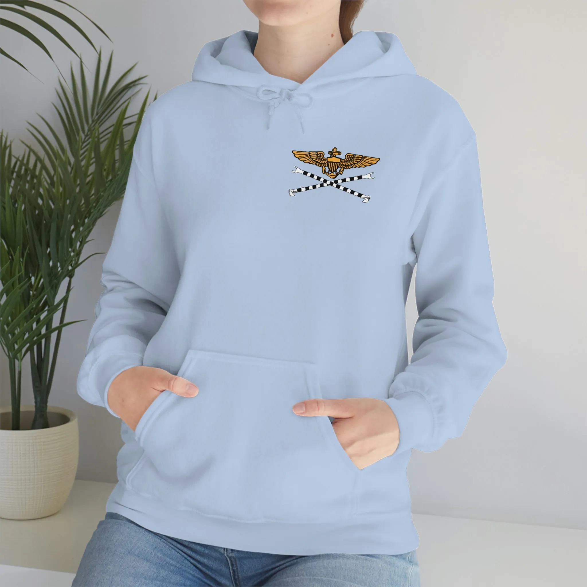 Navy Tailhook SHB Unisex Heavy Hooded Sweatshirt