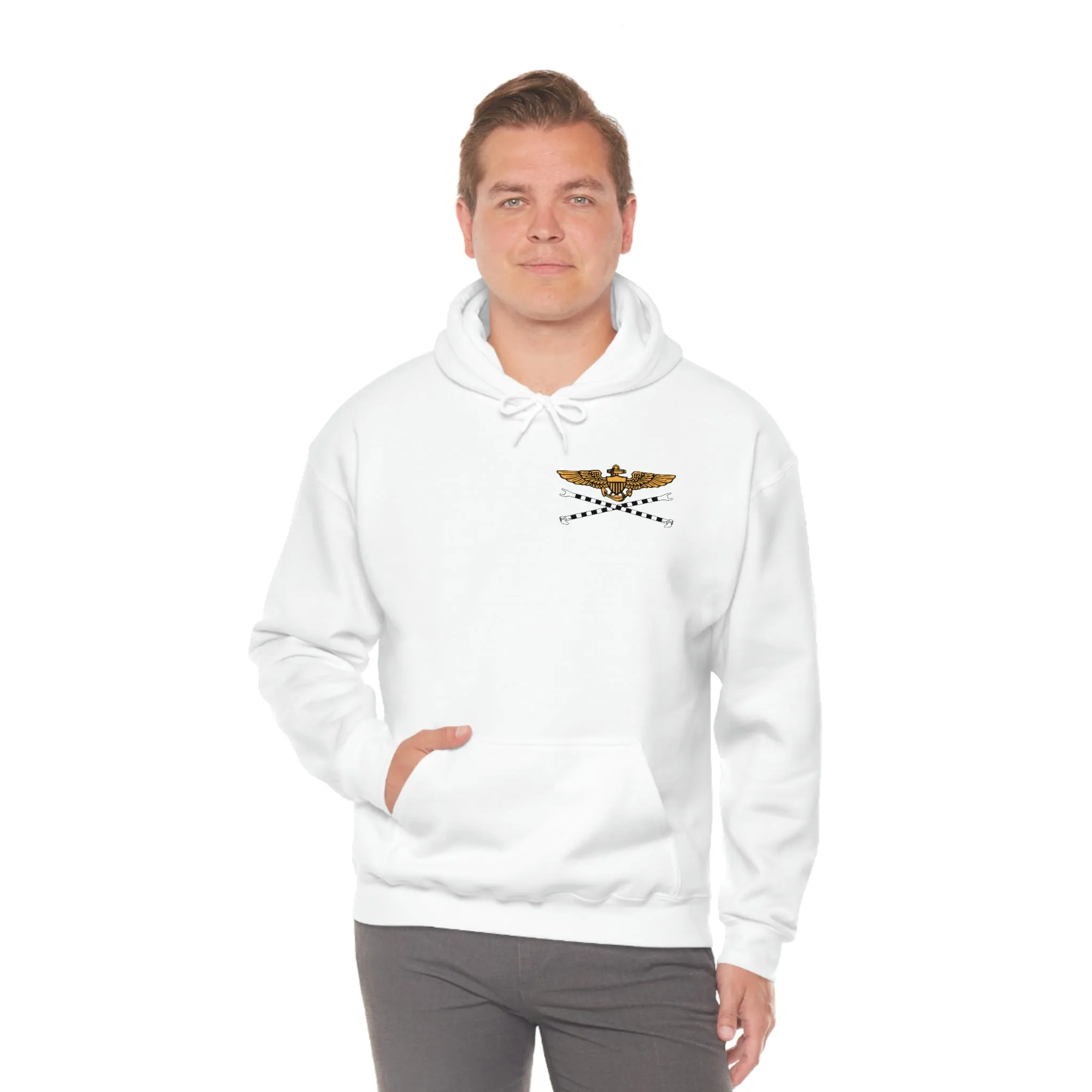 Navy Tailhook SHB Unisex Heavy Hooded Sweatshirt