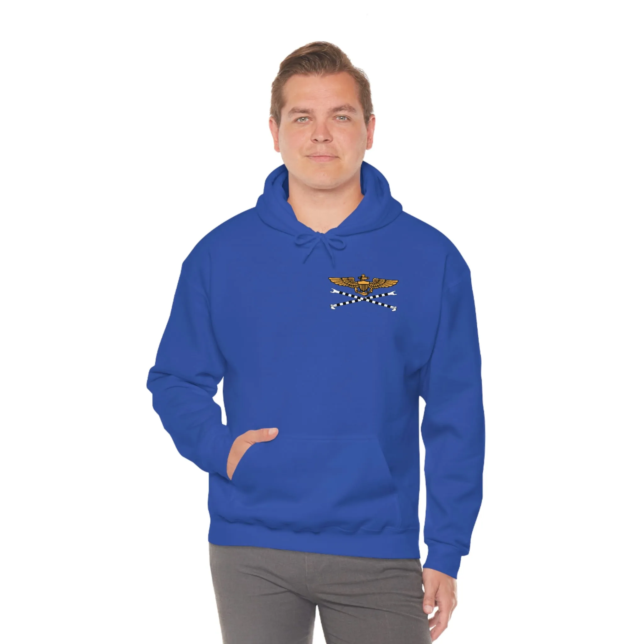 Navy Tailhook SHB Unisex Heavy Hooded Sweatshirt