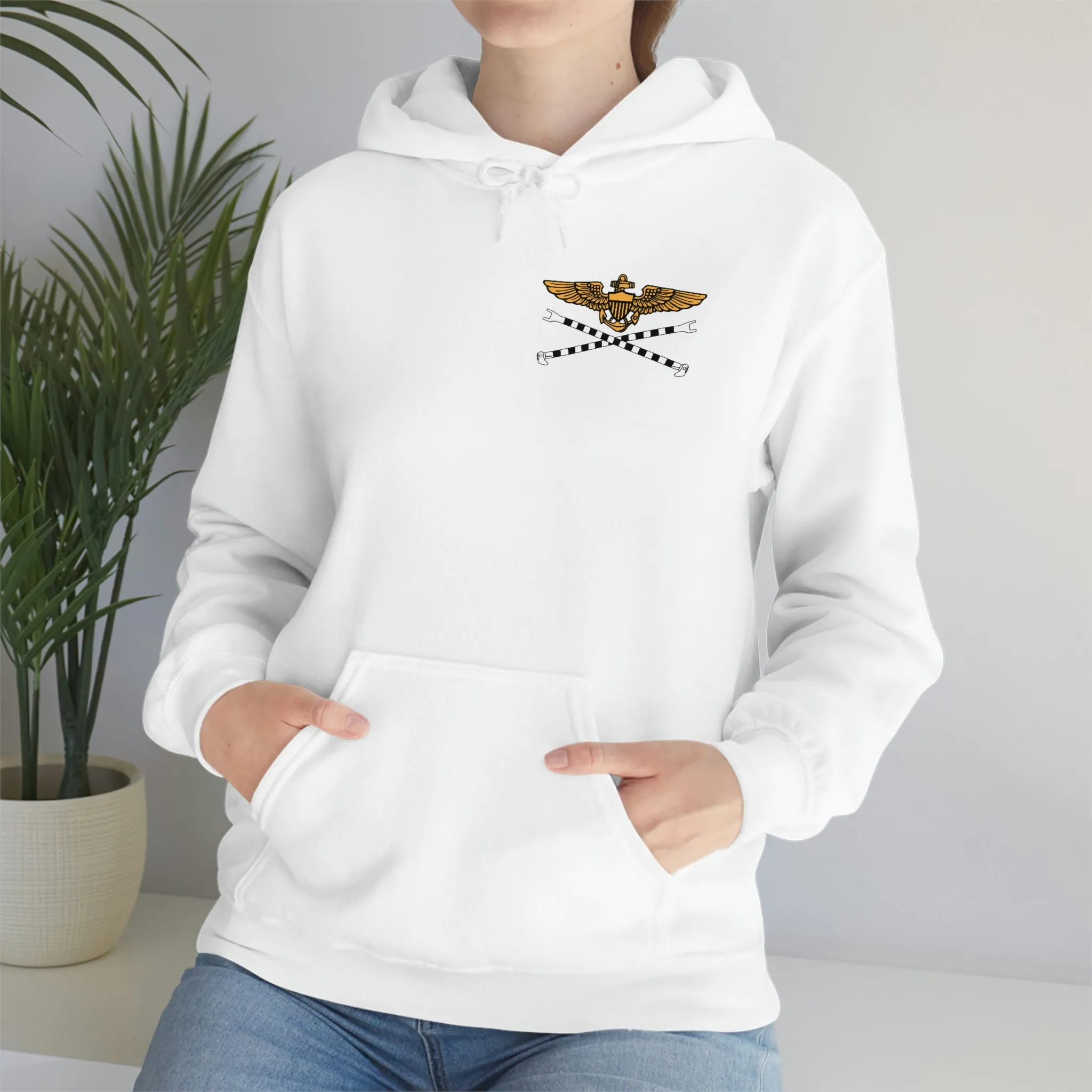 Navy Tailhook SHB Unisex Heavy Hooded Sweatshirt