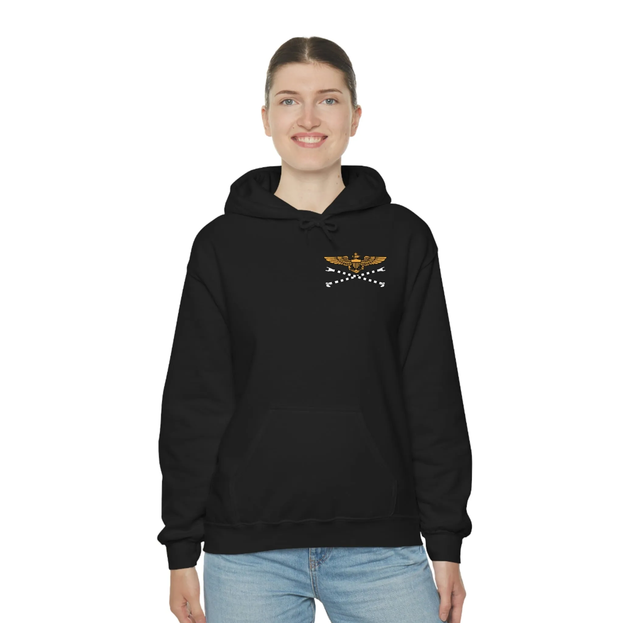 Navy Tailhook SHB Unisex Heavy Hooded Sweatshirt