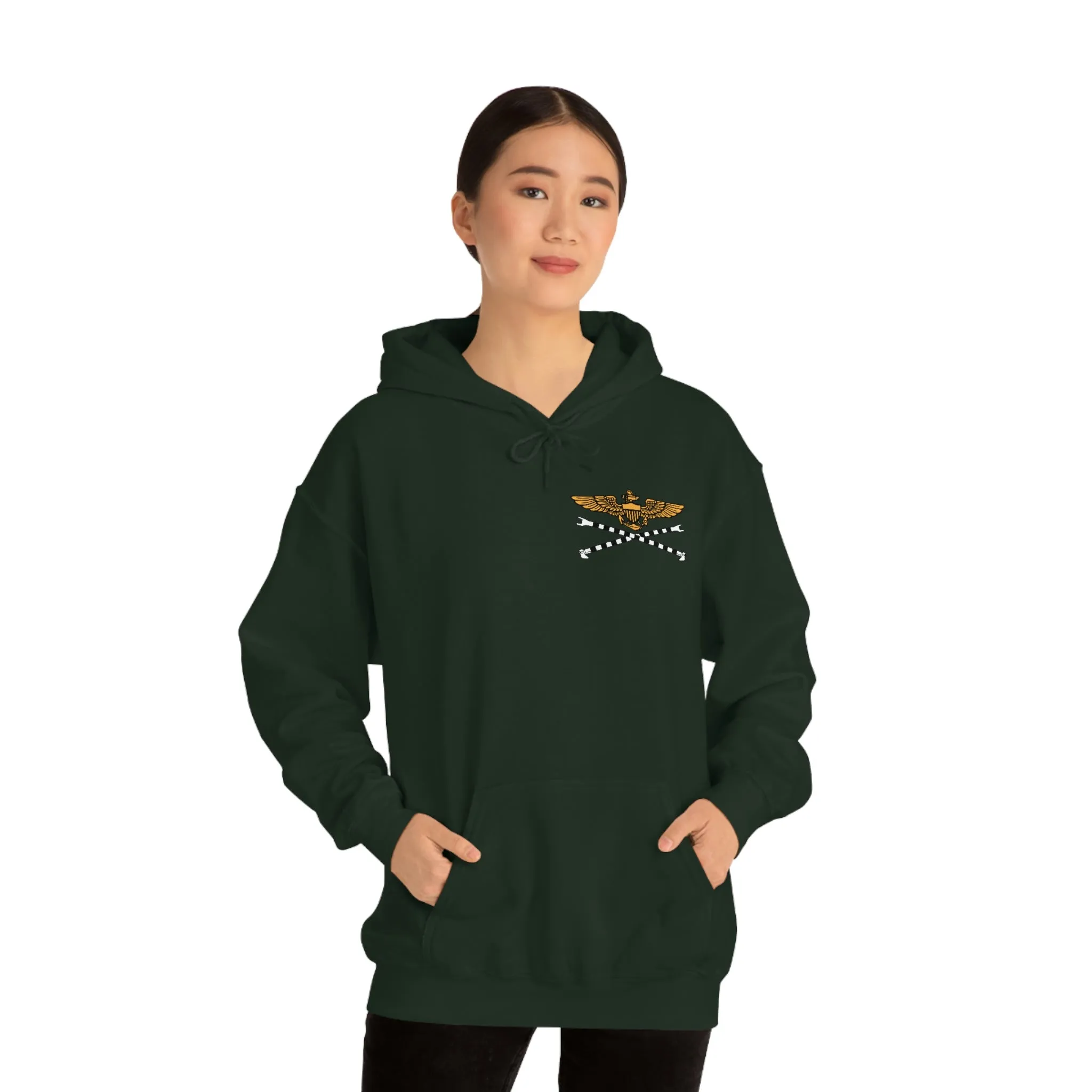 Navy Tailhook SHB Unisex Heavy Hooded Sweatshirt