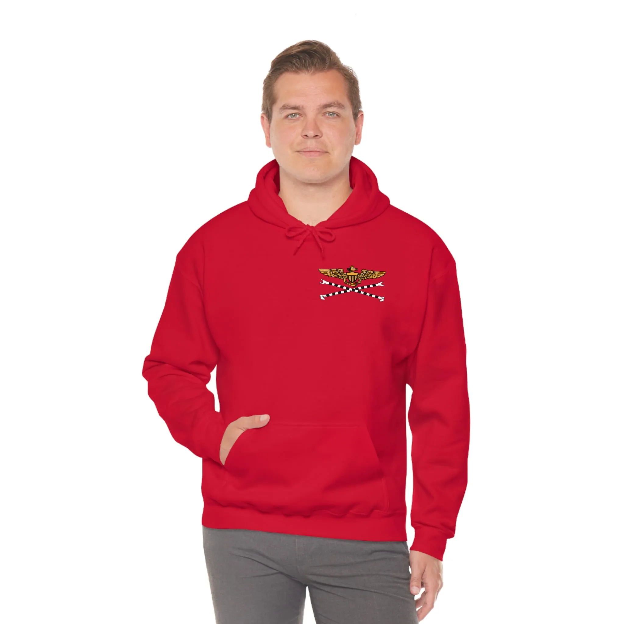 Navy Tailhook SHB Unisex Heavy Hooded Sweatshirt