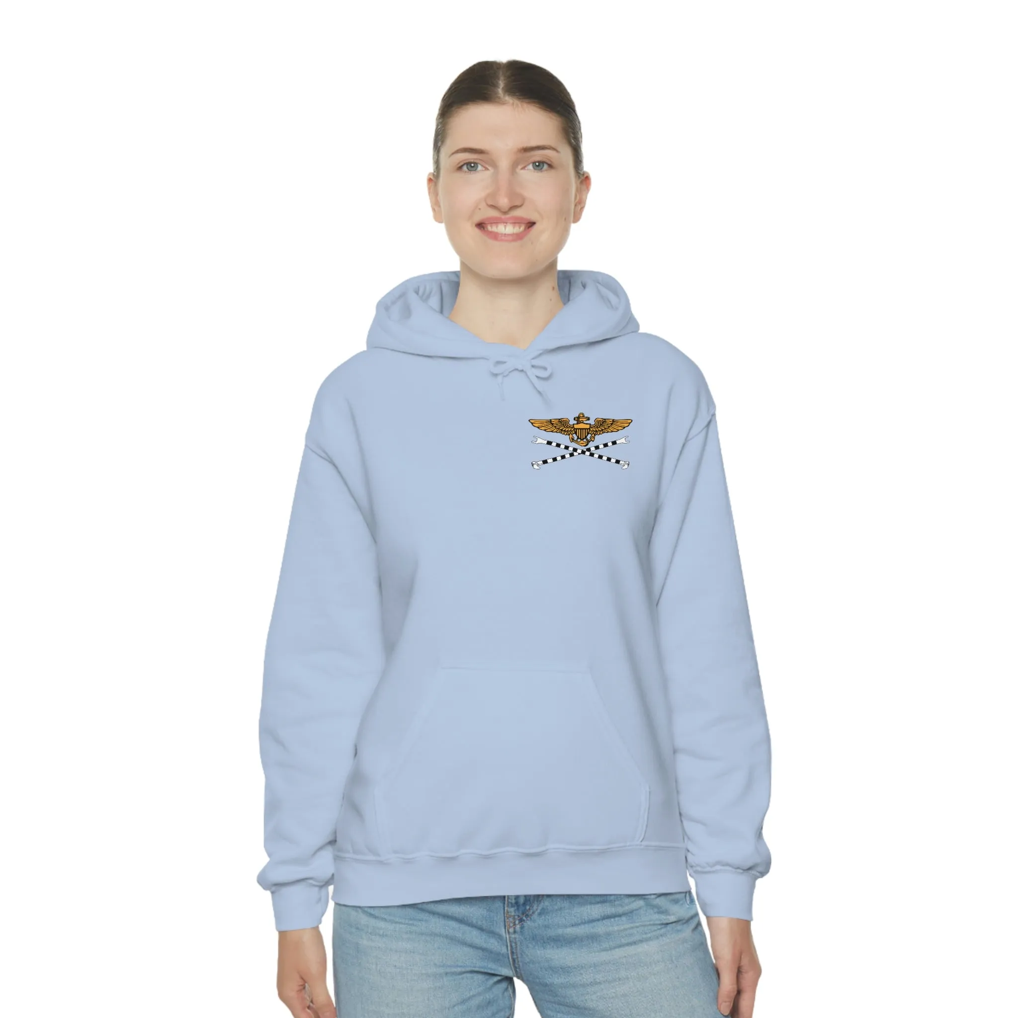 Navy Tailhook SHB Unisex Heavy Hooded Sweatshirt