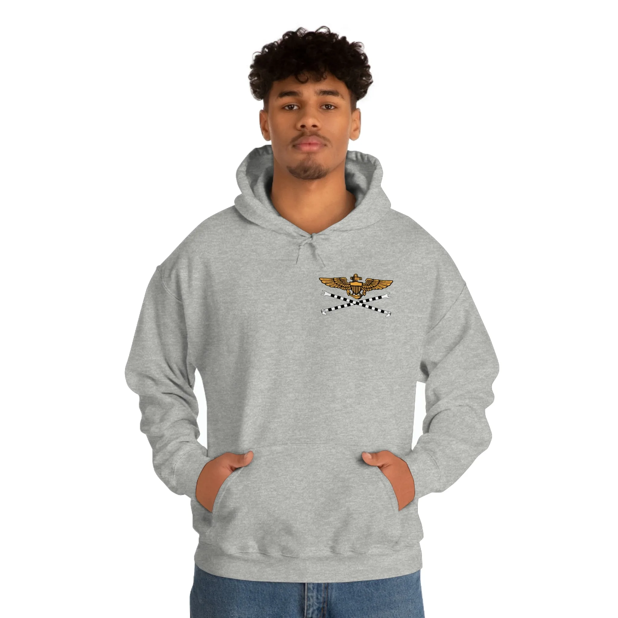 Navy Tailhook SHB Unisex Heavy Hooded Sweatshirt