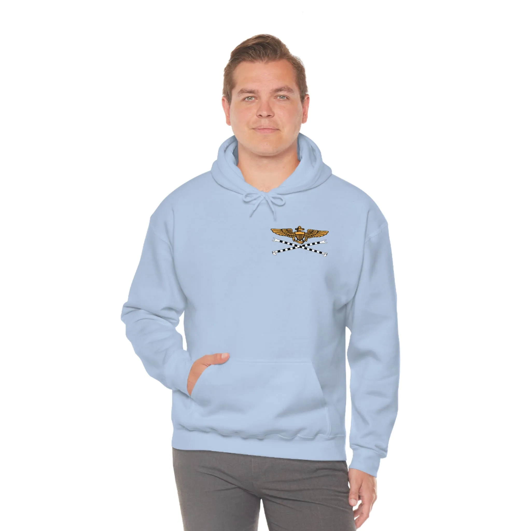 Navy Tailhook SHB Unisex Heavy Hooded Sweatshirt