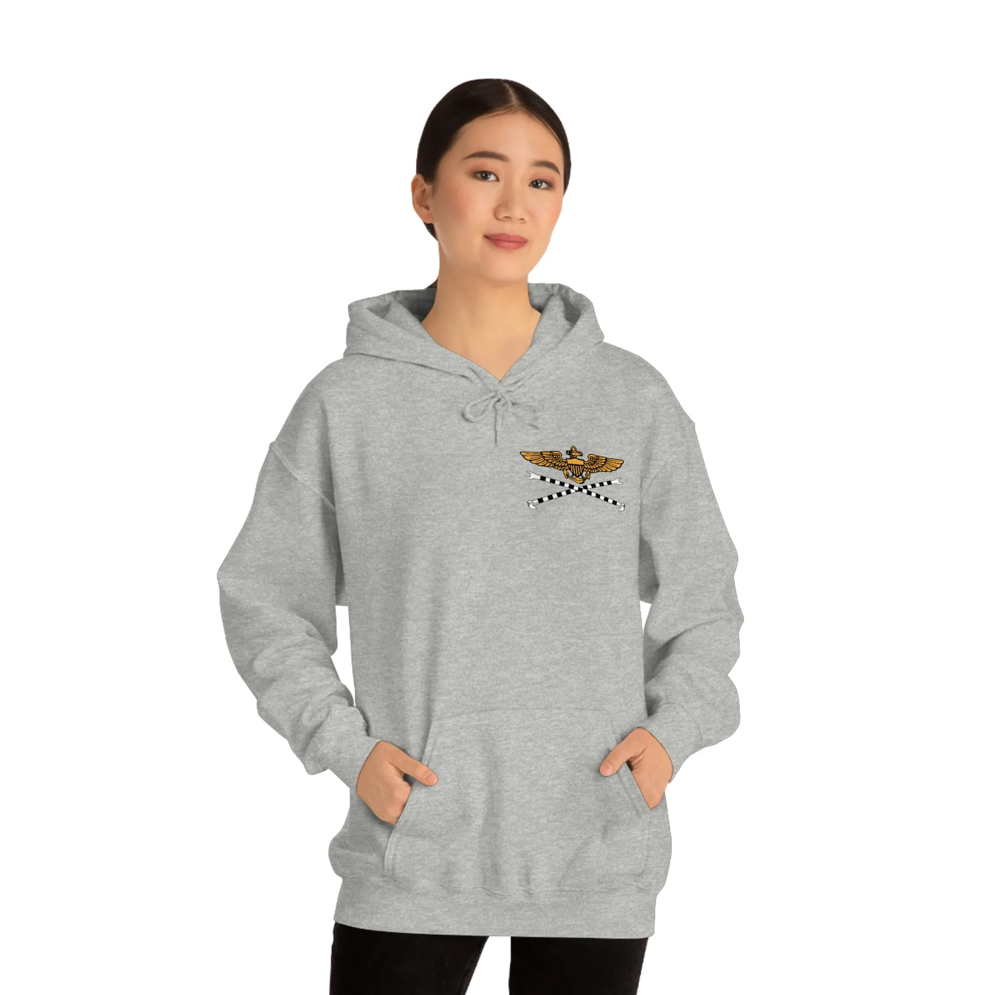 Navy Tailhook SHB Unisex Heavy Hooded Sweatshirt