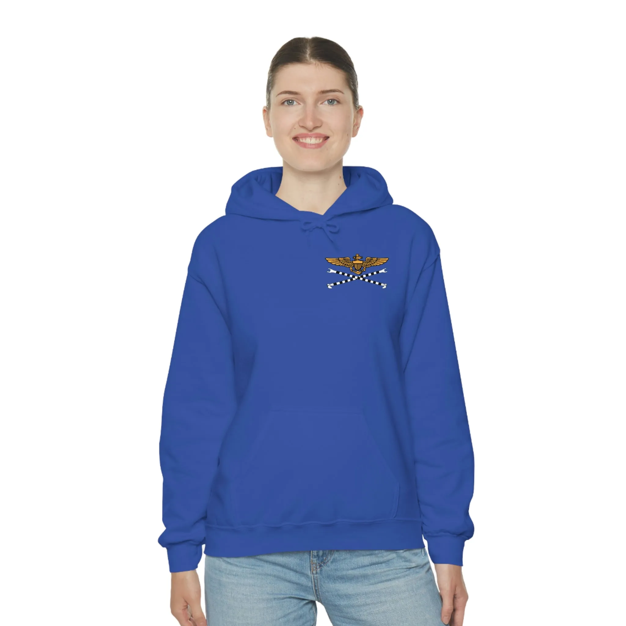 Navy Tailhook SHB Unisex Heavy Hooded Sweatshirt