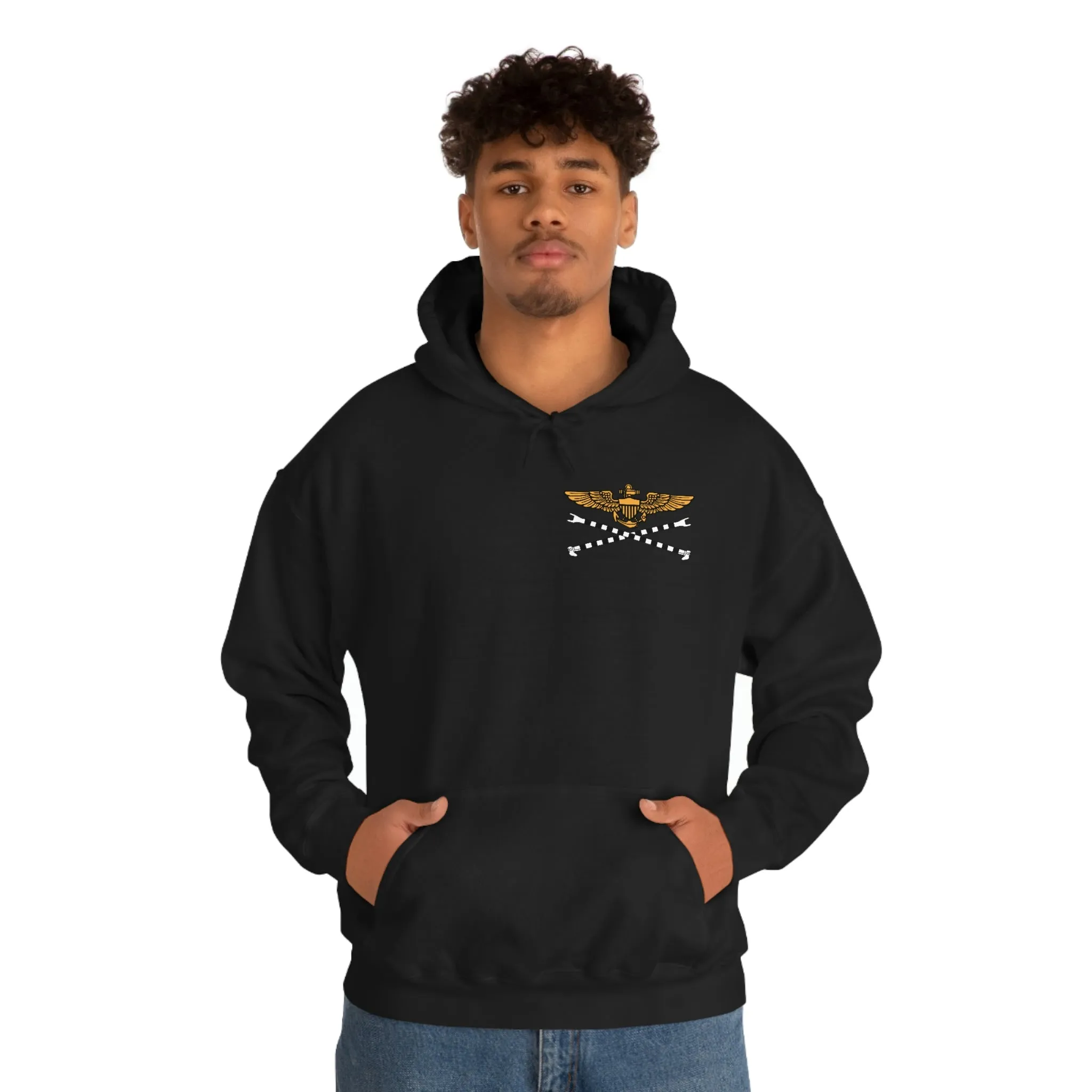 Navy Tailhook SHB Unisex Heavy Hooded Sweatshirt