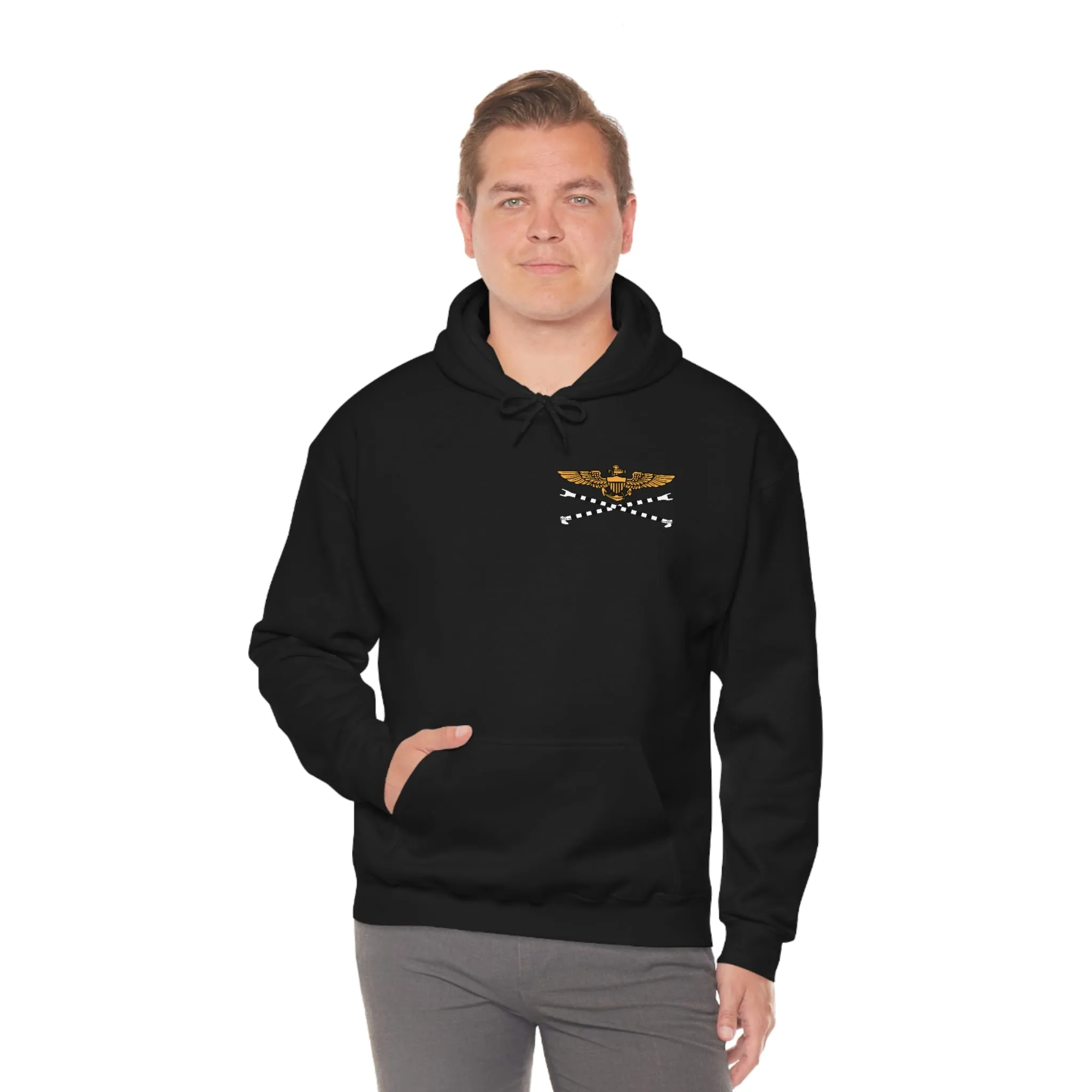 Navy Tailhook SHB Unisex Heavy Hooded Sweatshirt