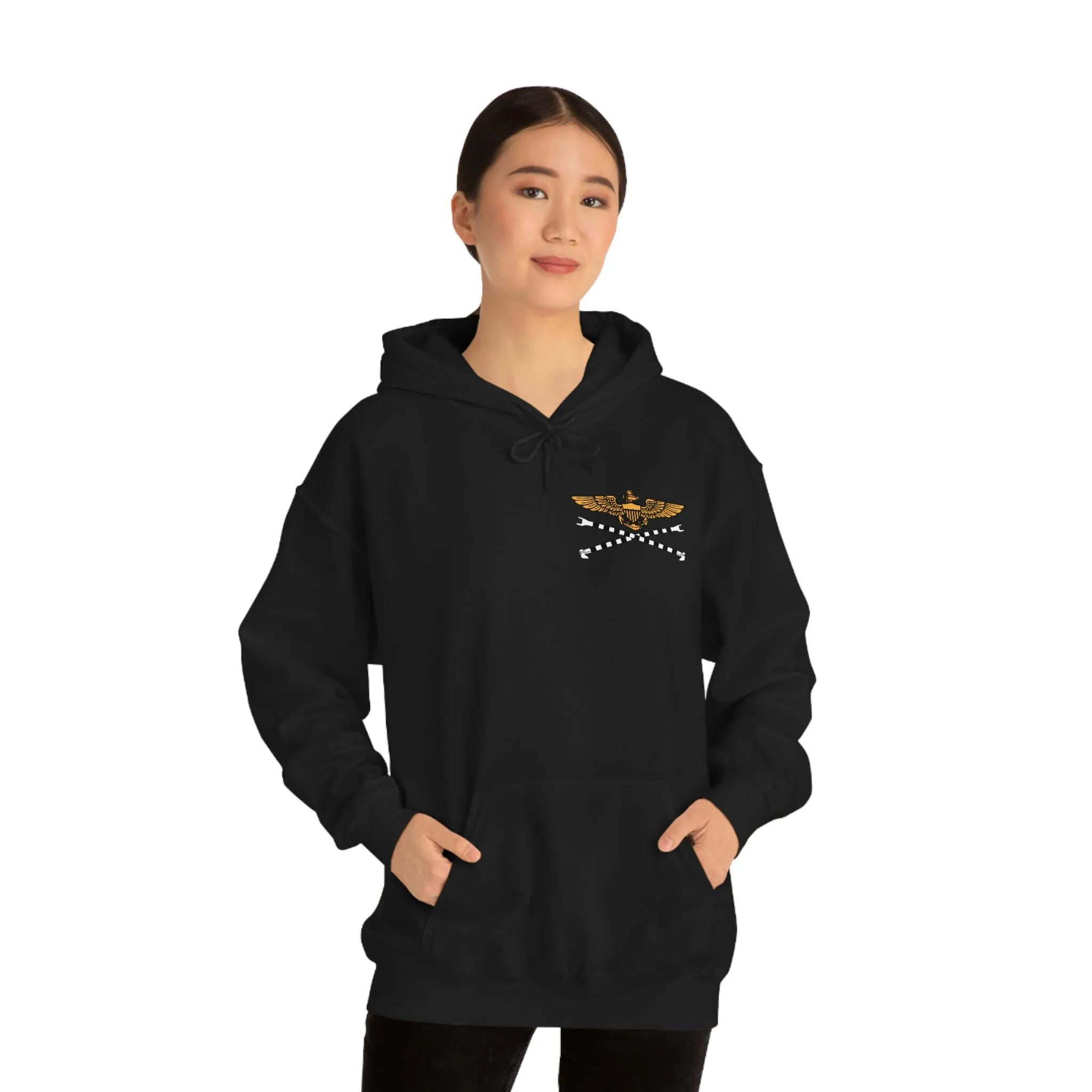 Navy Tailhook SHB Unisex Heavy Hooded Sweatshirt