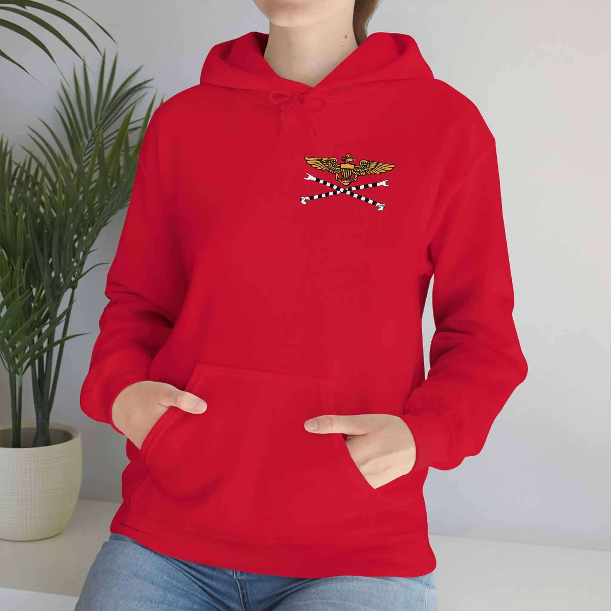 Navy Tailhook SHB Unisex Heavy Hooded Sweatshirt